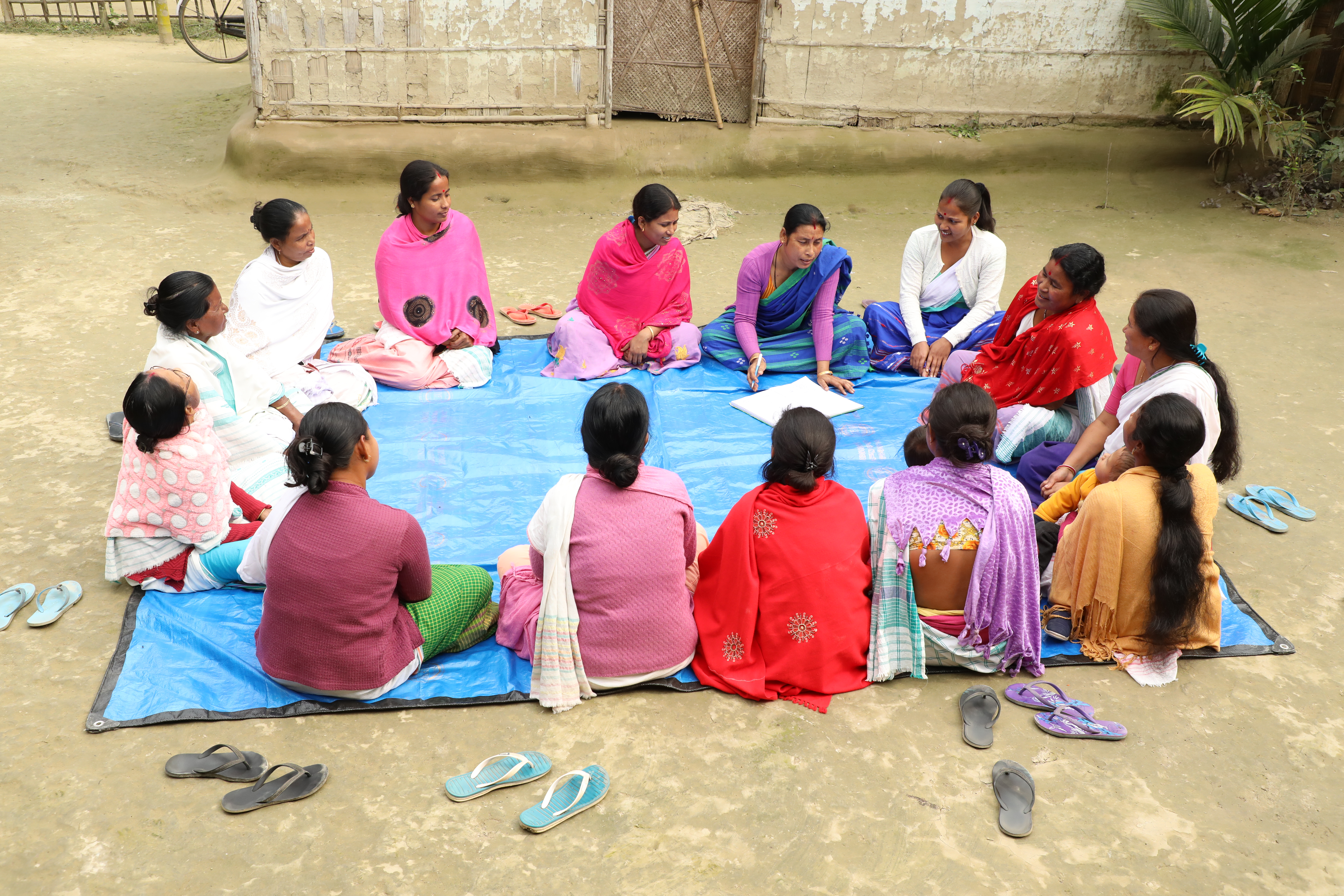 Women meeting session in Assam