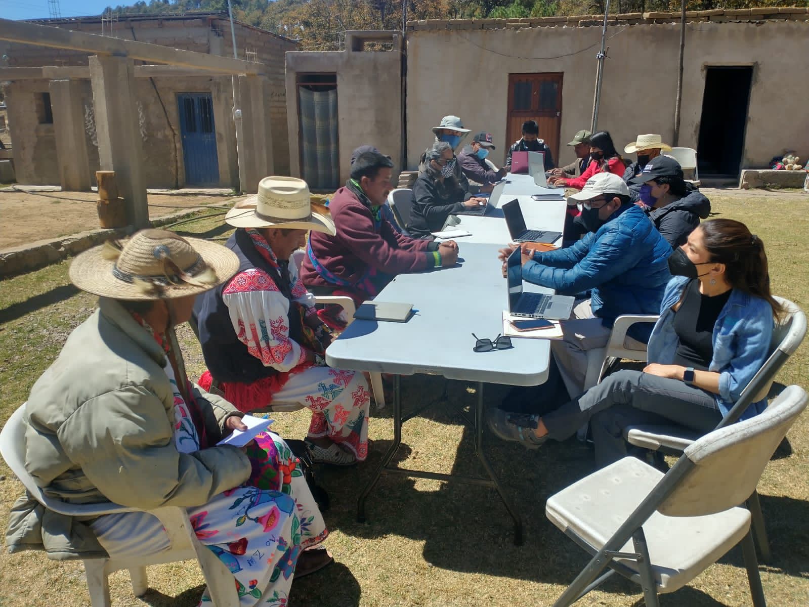 Reunión para el acompañamiento técnico del Grupo de Trabajo Agroforestería San Luis (Jalisco).