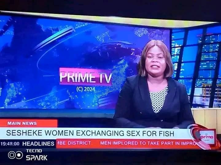 The picture shows Breaking news caption in Zambia  which was misinterpreted by masses but later became a powerful tool to help masses understand existing Gender challenges in the environmental sector.