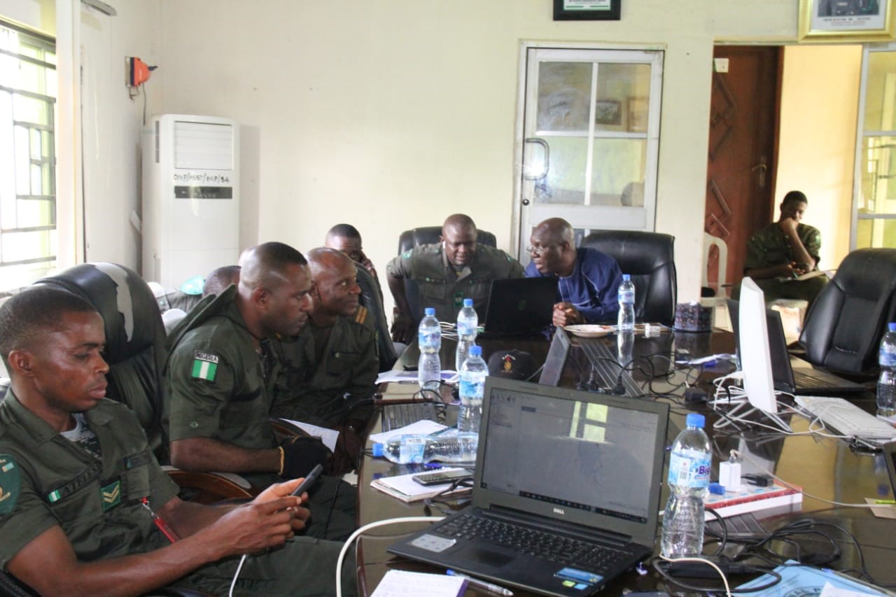 A cross-section of rangers at the SMART training. Credit SCERA