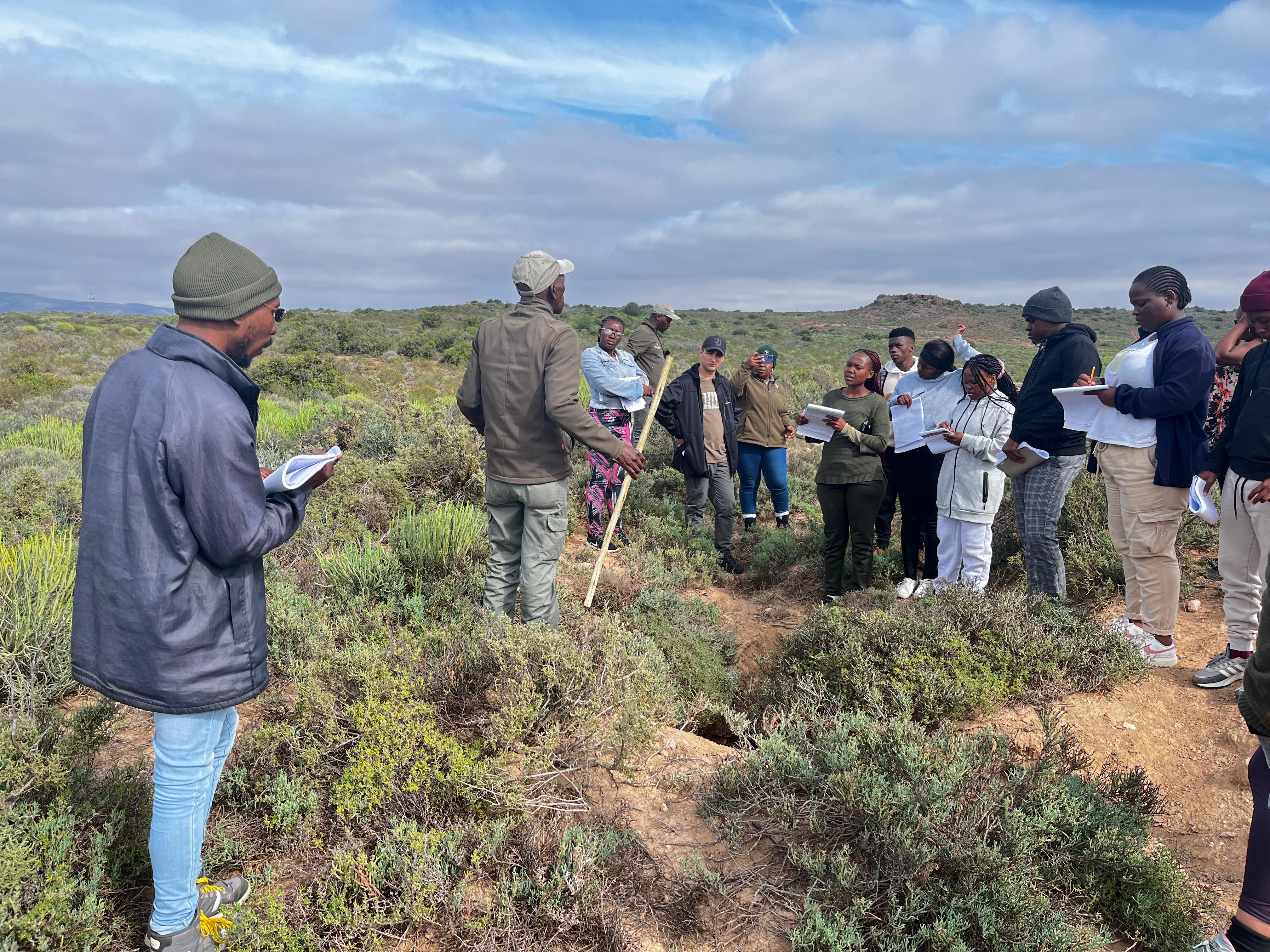 Training in a Protected Area