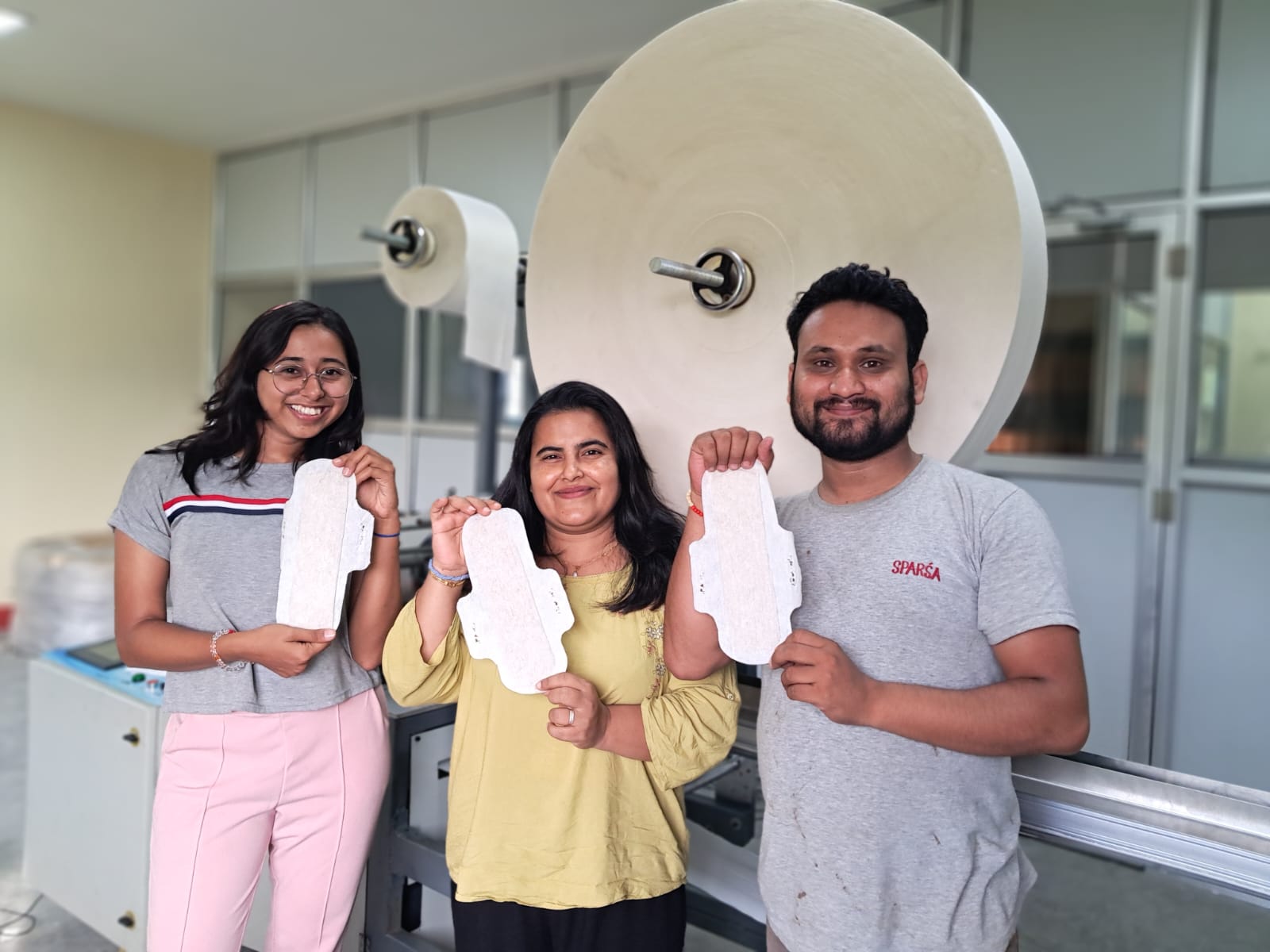First pad from pad factory