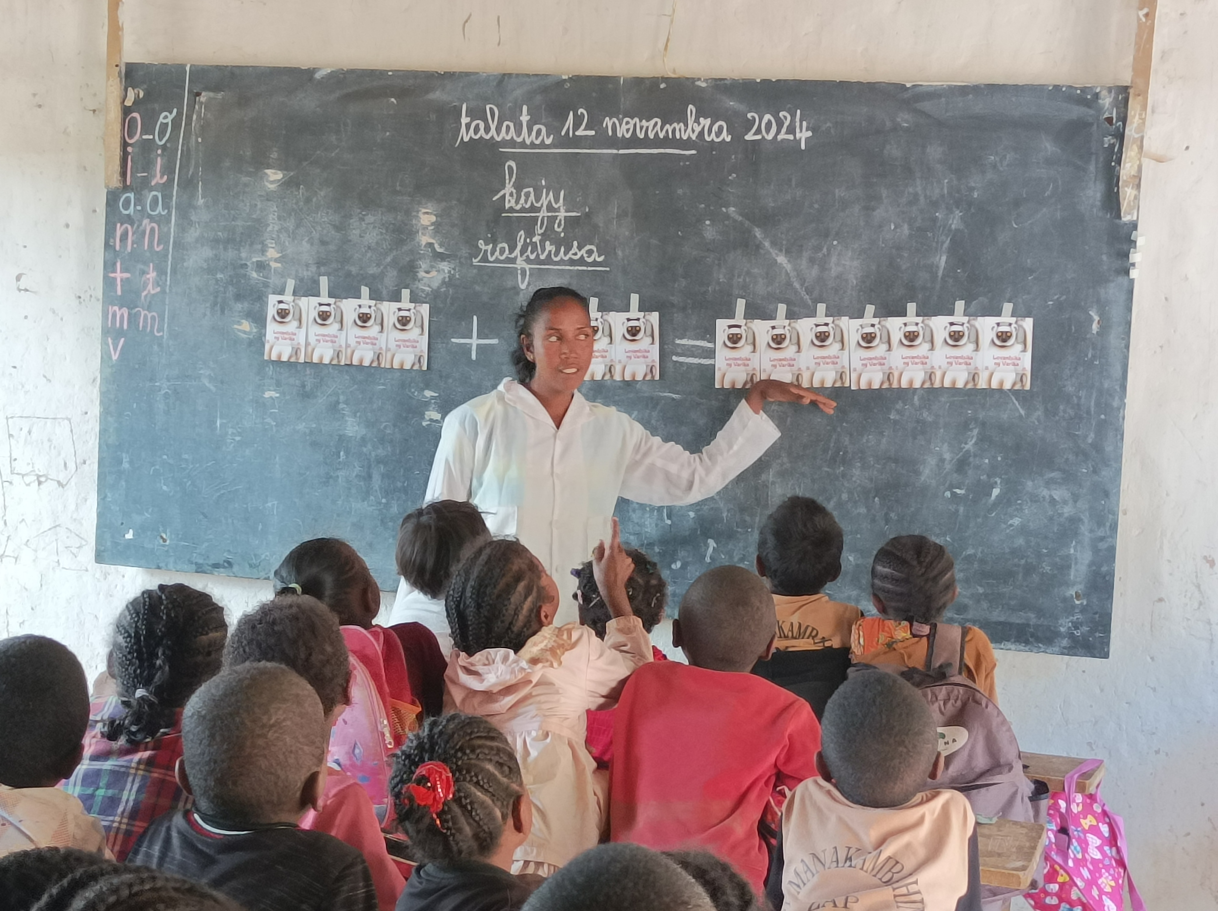 Introducing lemur in calculus in primary school