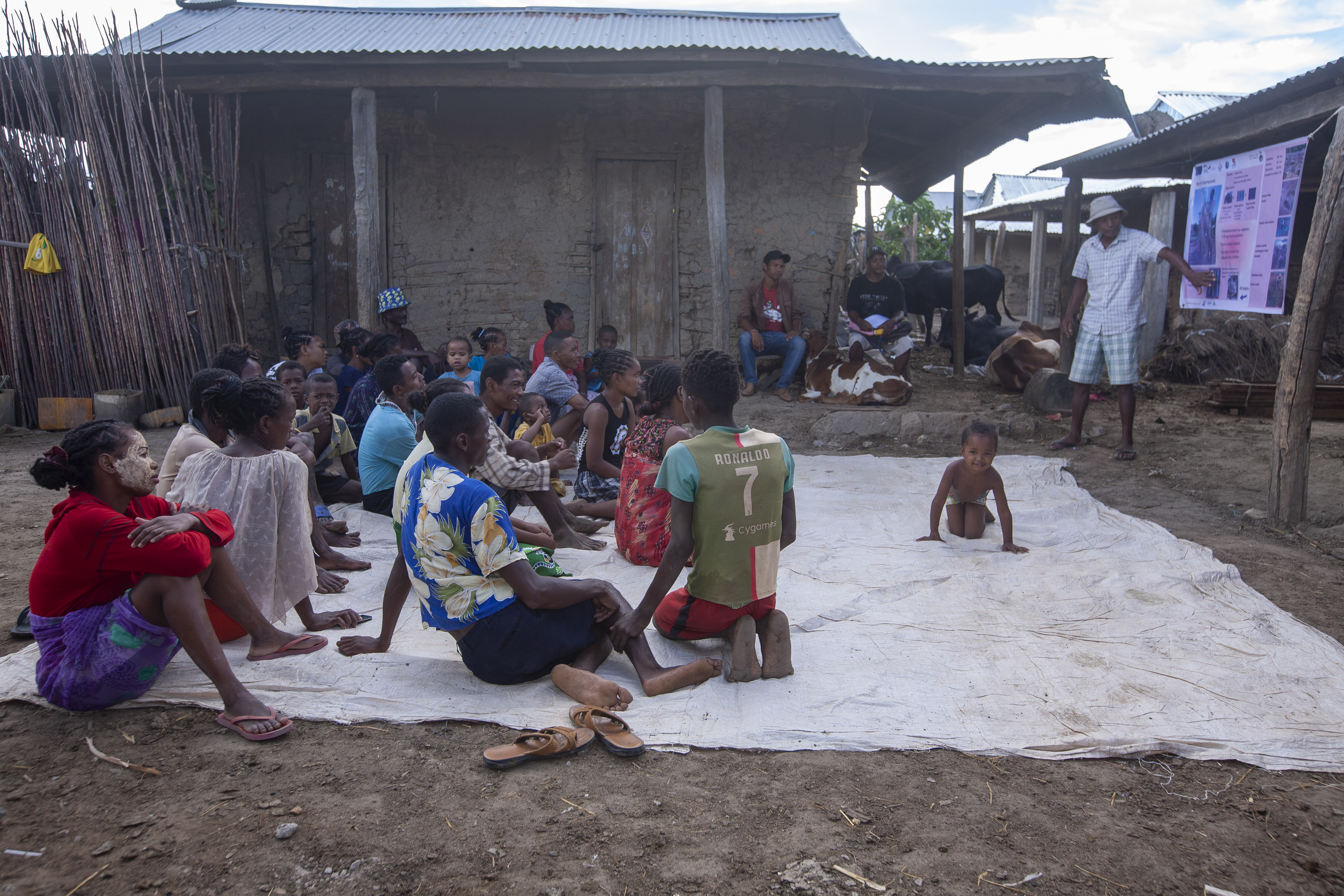 Mobilisation communautaire : Apprentissage commun et échange direct entre agriculteur·rice·s et avec le PR