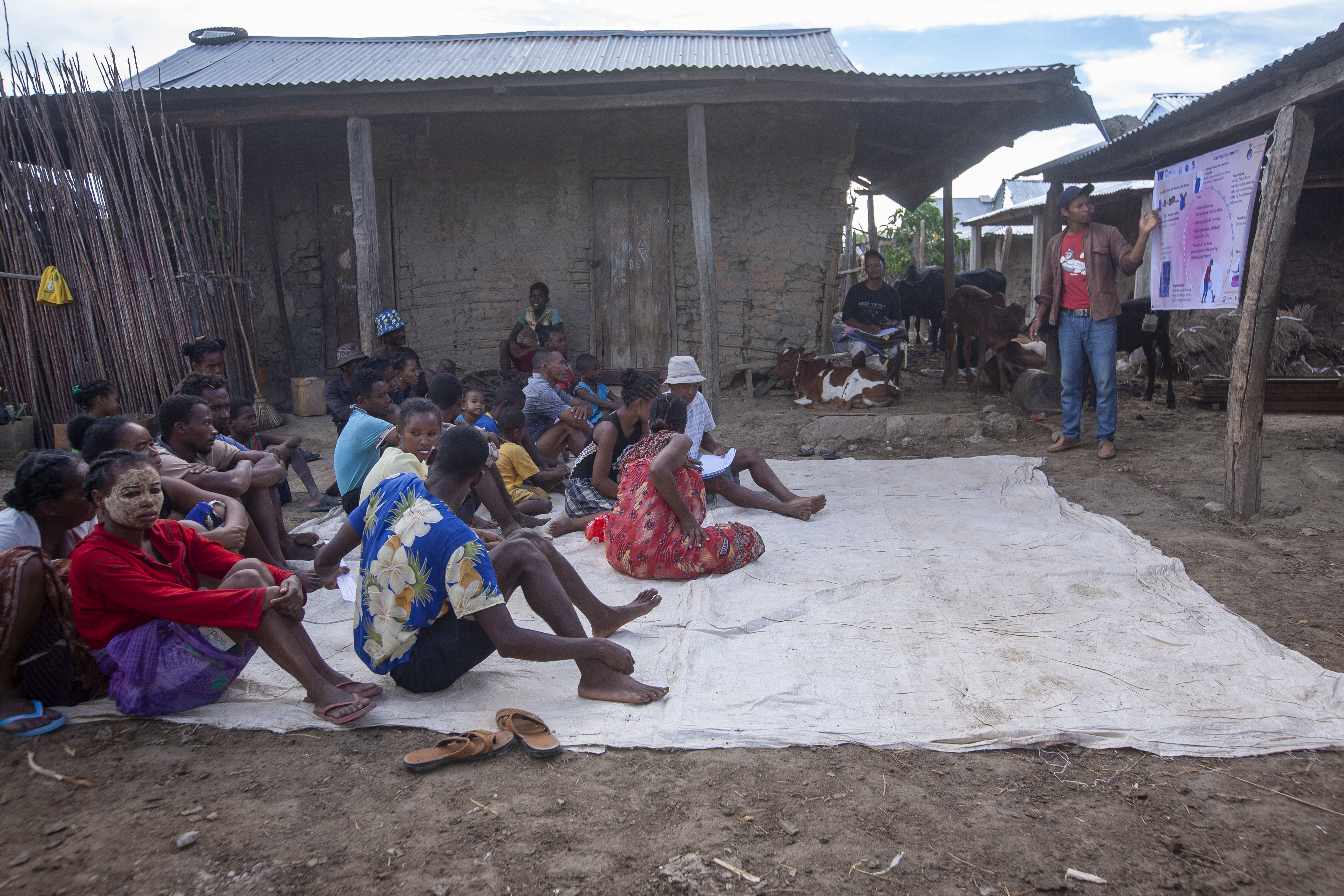Mobilisation communautaire : Apprentissage commun et échange direct entre agriculteur·rice·s et avec le PR