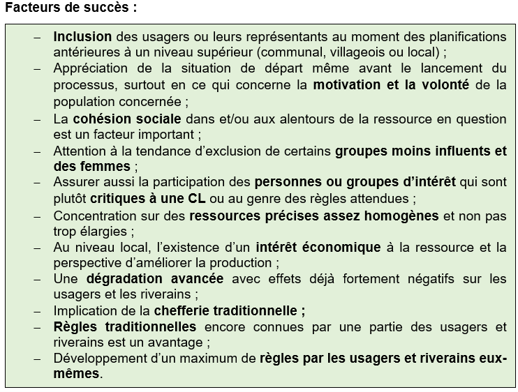 Building Block 2 success factors