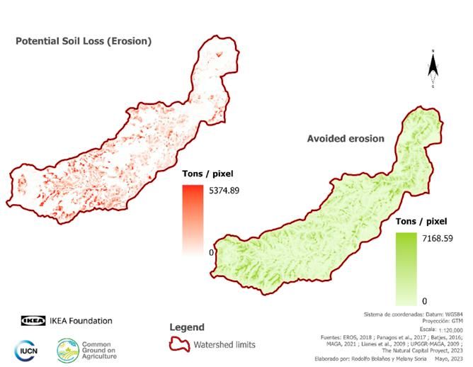 Soil erosion Quiejel