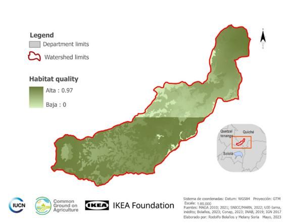 habitat quality Quiejel