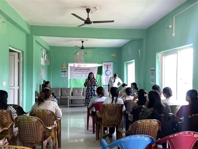Delivering MHM education to adults 