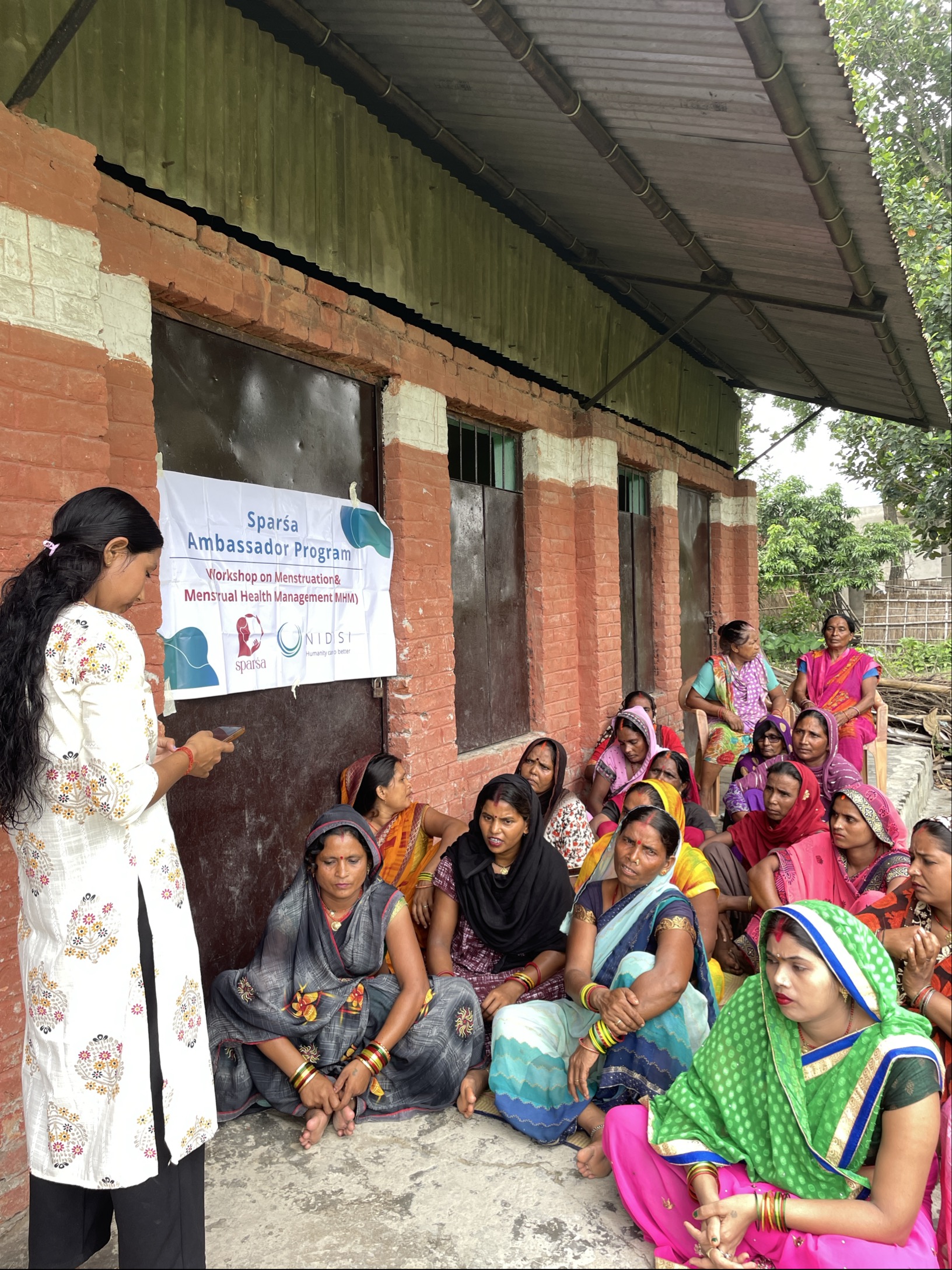 Delivering MHM education to adults 