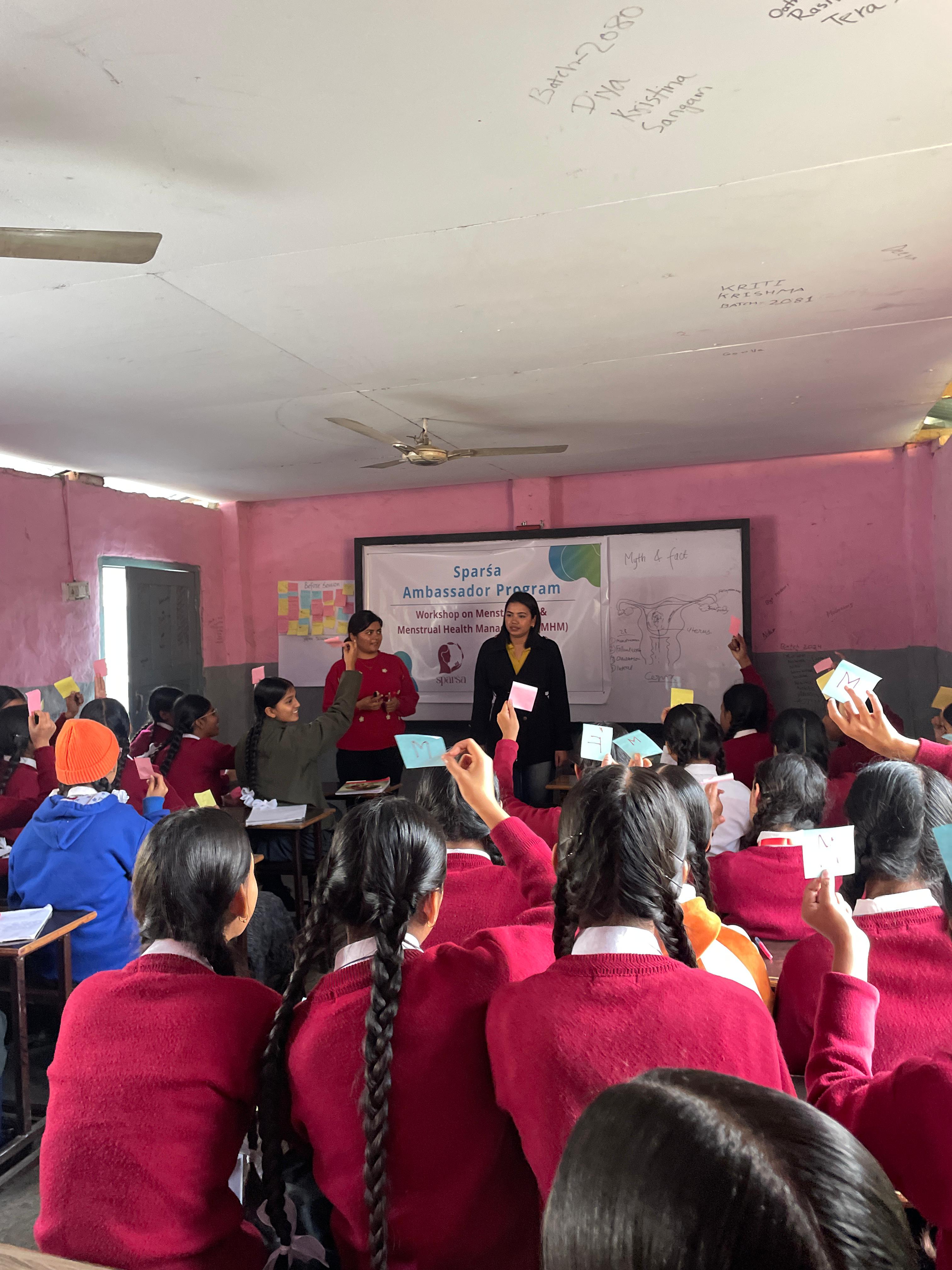 Delivering MHM education through games