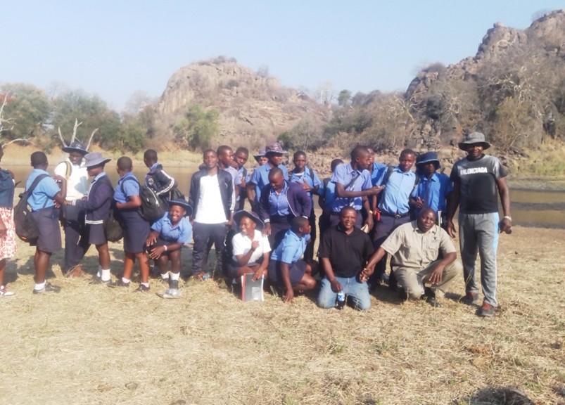 Visite de l'école secondaire Chinyika à SWC en septembre 2025