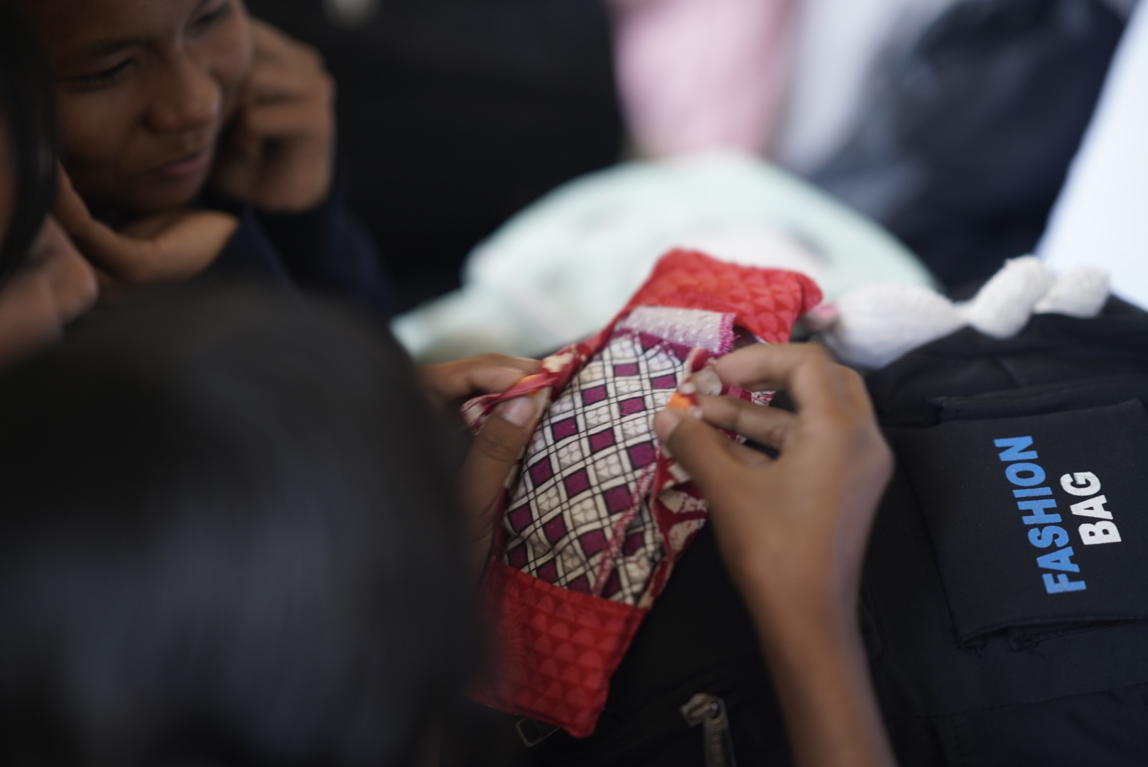Learning about different menstrual products 