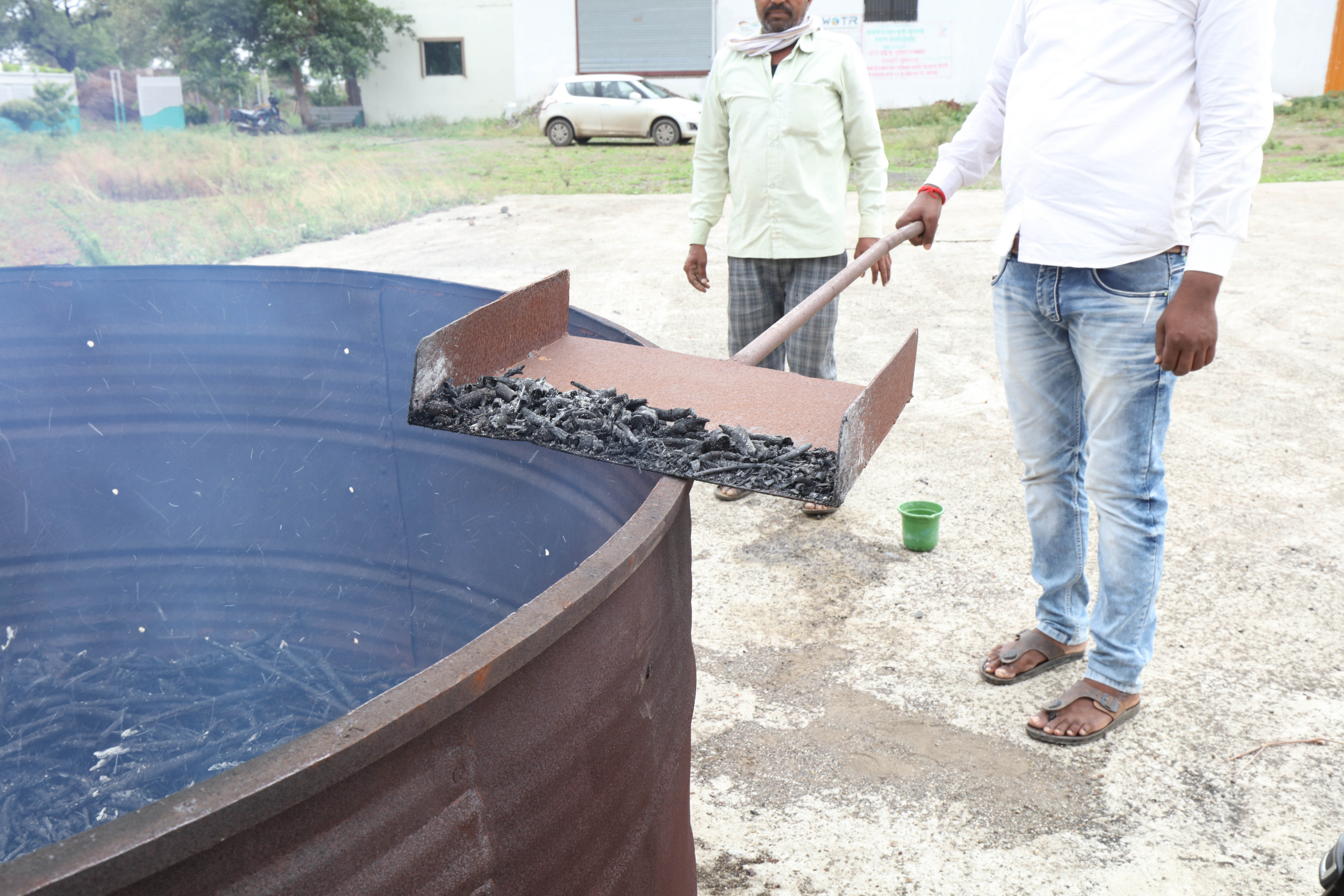 Biochar production
