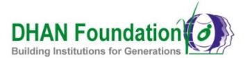Logo of DHAN foundation