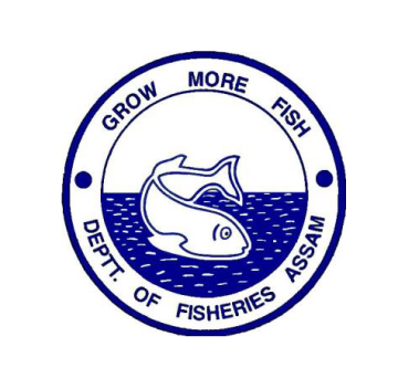 Logo of the Department of Fisheries Assm, Government of India