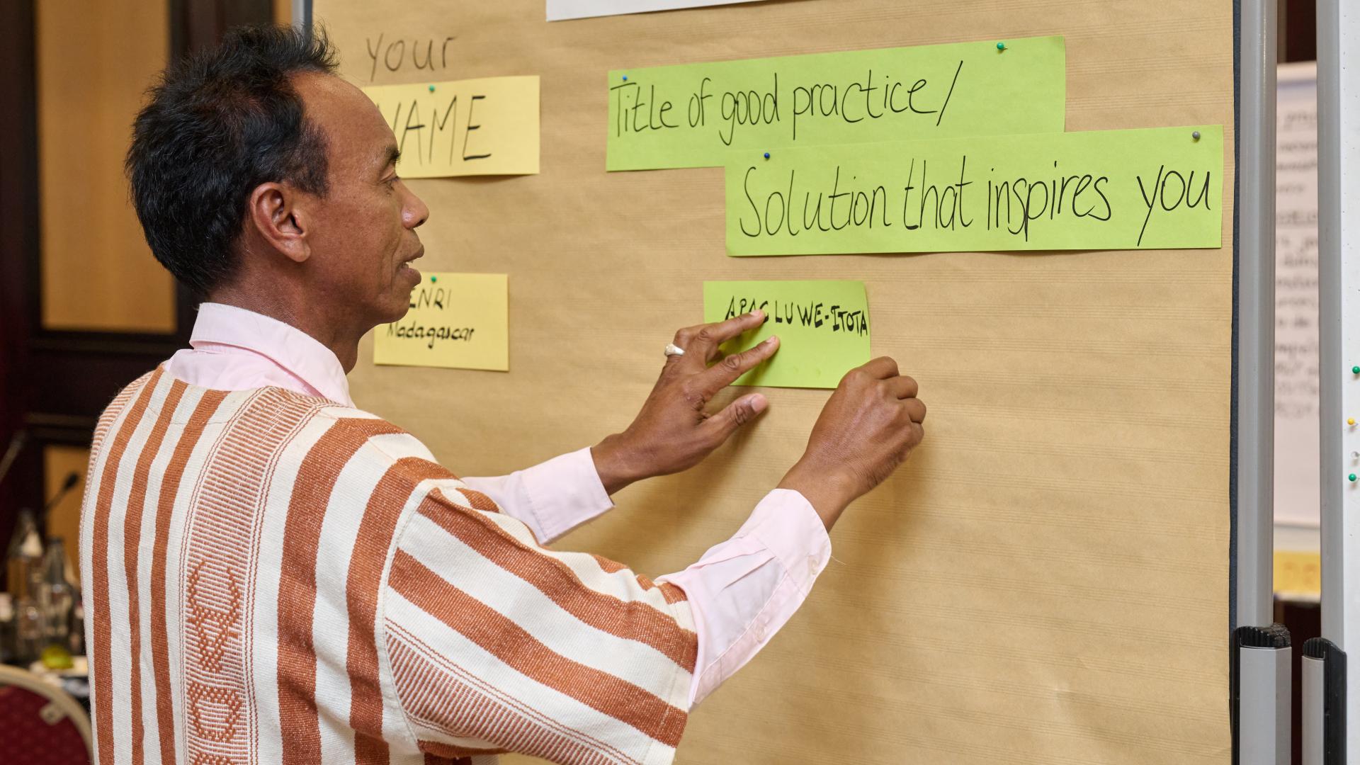 Identifying Solutions for replication during the workshop in Namibia 