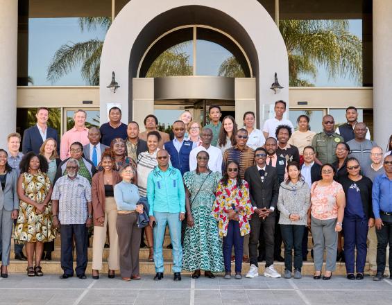 Participants from the regional knowledge exchange workshop in Namibia