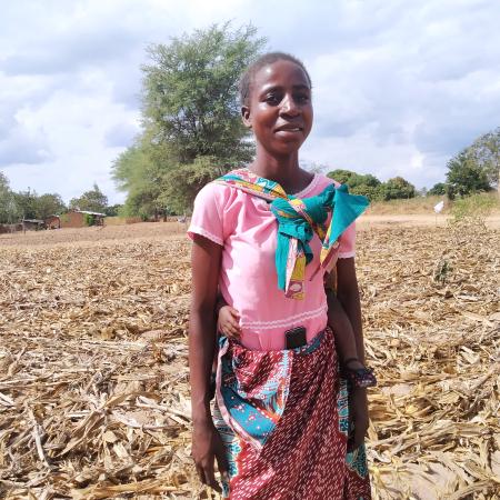 Eliza- Climate-Smart Agriculture beneficiary