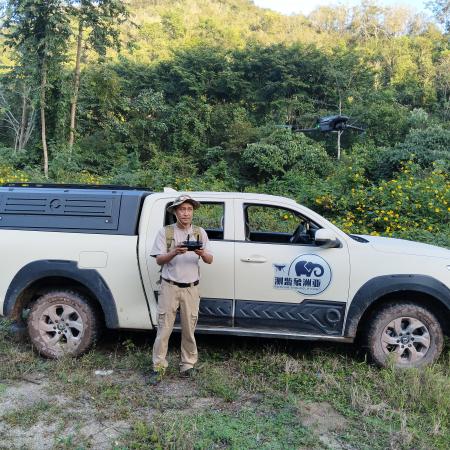 Yang Jun is an Asian elephant drone monitor in Xishuangbanna, minority Hani youth, from a plagued by Asian elephants to become a local who guards Asian elephants with science and technology