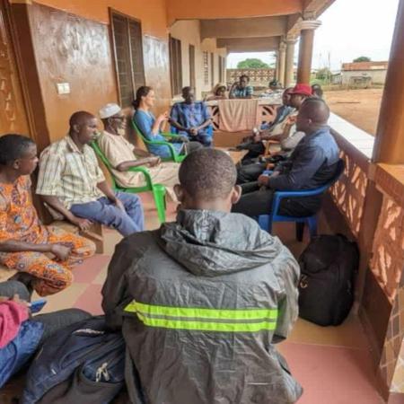 Focus Group Discussion in Togo conducted by  MSC and PhD students 