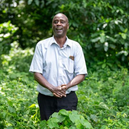 Raphael Leneo the chairman of Entarara Forest