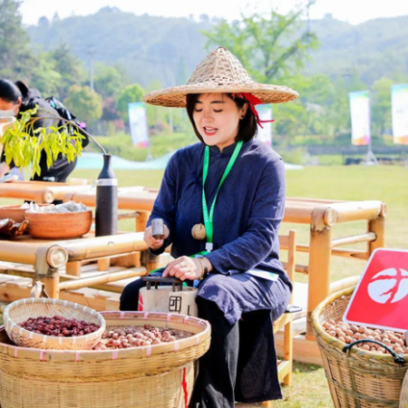 Chen Jie introducing her kernel extraction technique