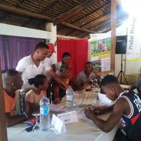Travail de groupe Formation PMS GIZ ProSol Décembre 2022