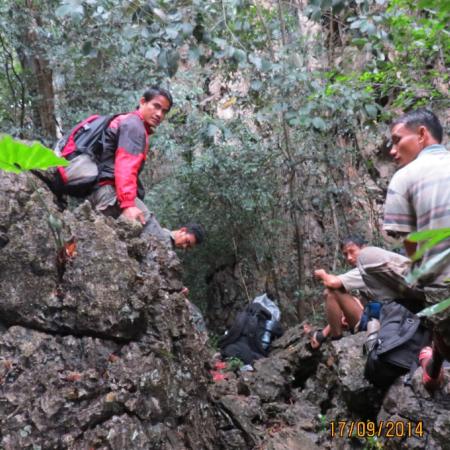Rangers on the trail, Hin Nam No NPA