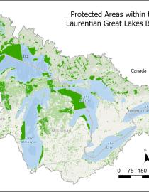 Great Lakes Protected Area Map