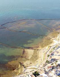 corrales de pesca seen from above