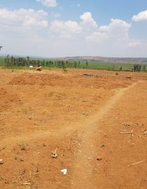 Exemple de l'état des terres dans le Bugesera pendant la saison sèche avant le projet