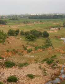 Landscape of Kharagpur, Munger, Bihar, India