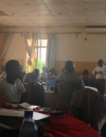 Réunion de consultation avec les parties prenantes accompagnant l’APAC IMAME Héritier MILENGE KAMALEBO