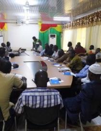 Atelier de restitution du rapport sur l’état des lieux de la mise en oeuvre du nouveau code minier du Burkina Faso Mamadou Karama