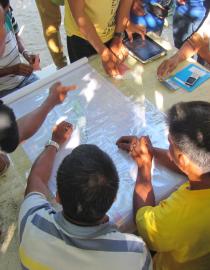 Coastal zoning workshop in Looc and Lubang Rare
