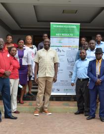 Stakeholders at the Mafinga Hills IMET assessment information sharing workshop Mwandila